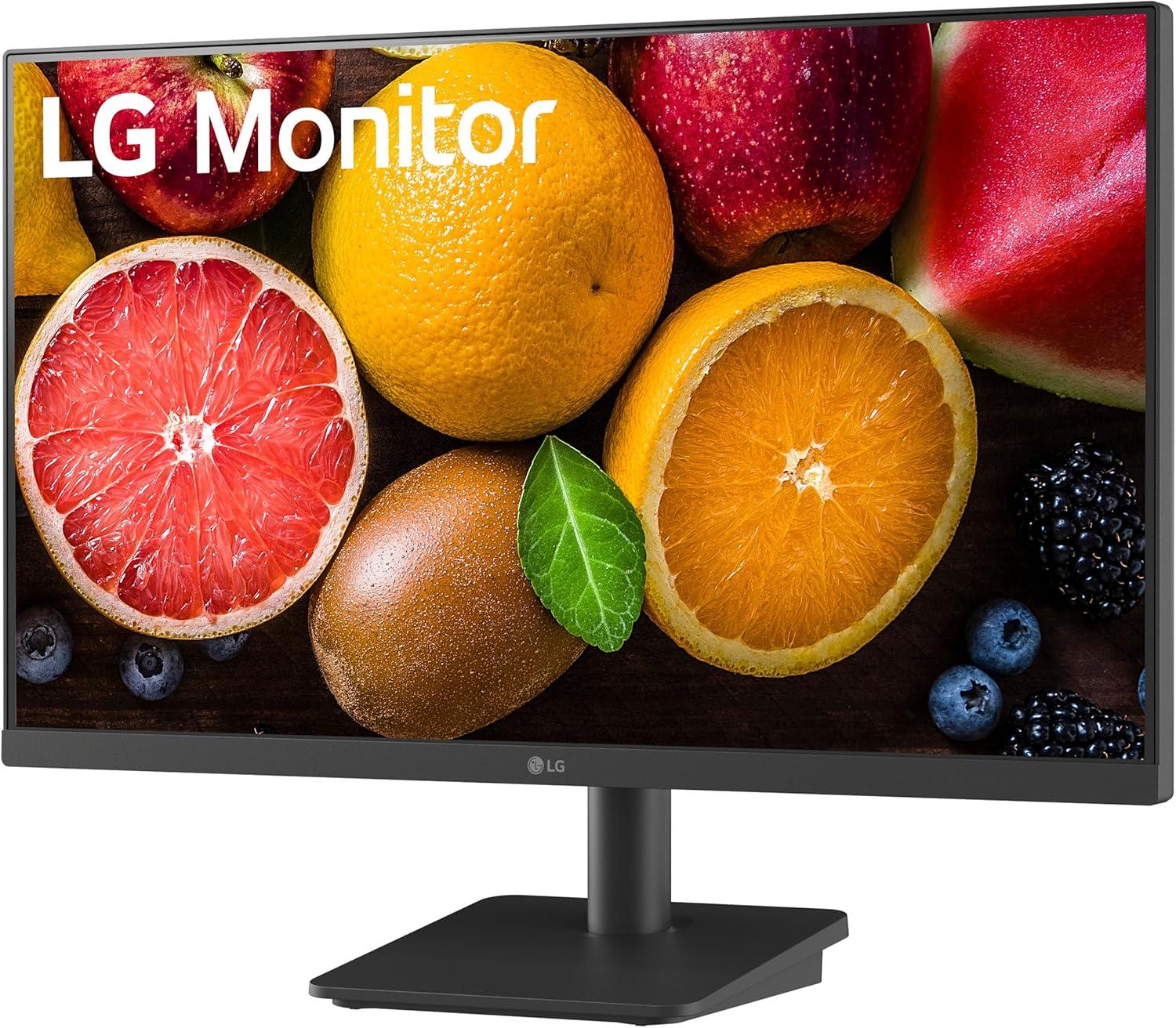 imageLG 27MP400B 27 Inch Monitor Full HD 1920 x 1080 IPS Display with 3Side Virtually Borderless Design AMD FreeSync and OnScreen Control  BlackTilt Stand  100Hz refresh rate