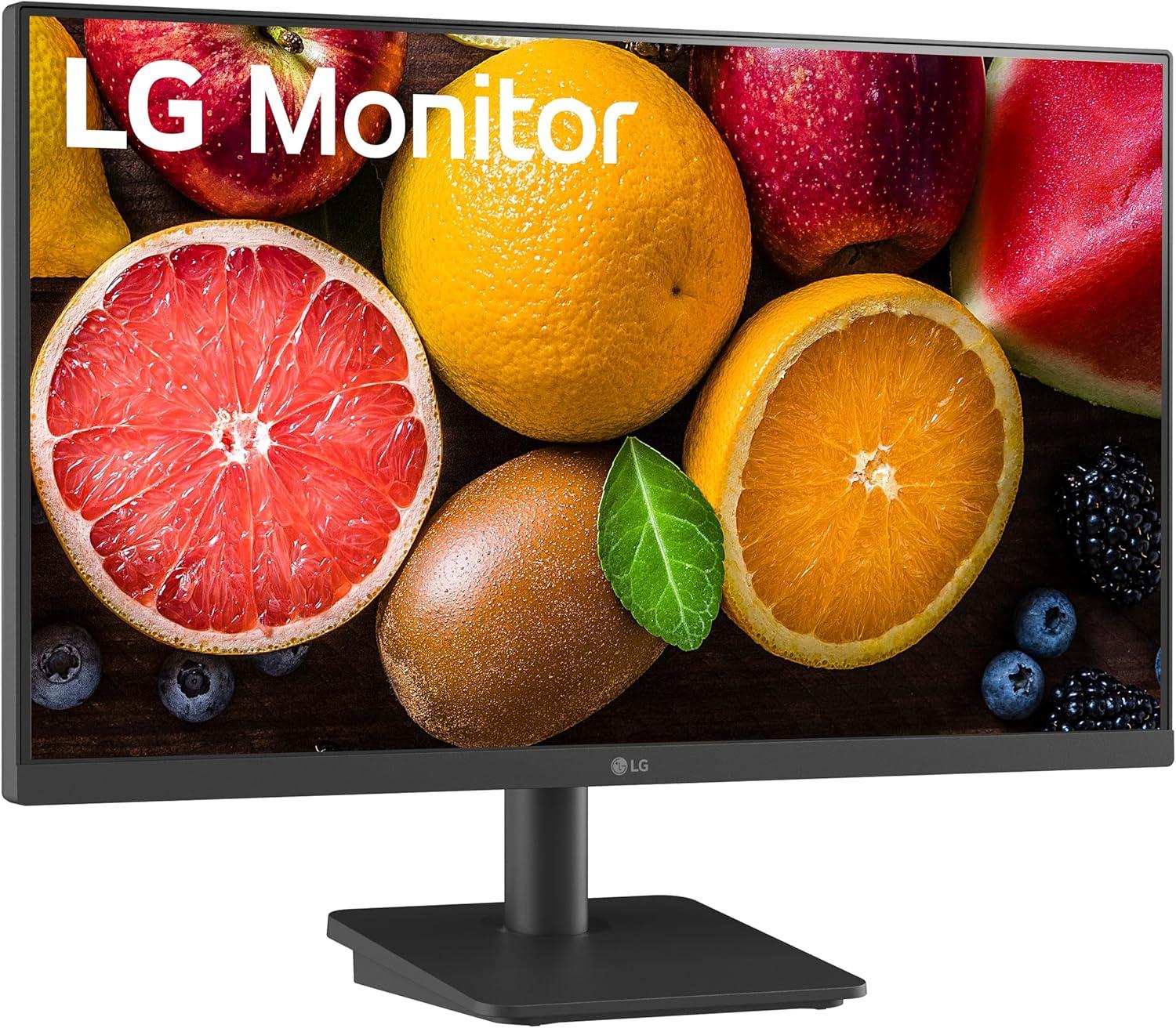 imageLG 27MP400B 27 Inch Monitor Full HD 1920 x 1080 IPS Display with 3Side Virtually Borderless Design AMD FreeSync and OnScreen Control  BlackTilt Stand  100Hz refresh rate
