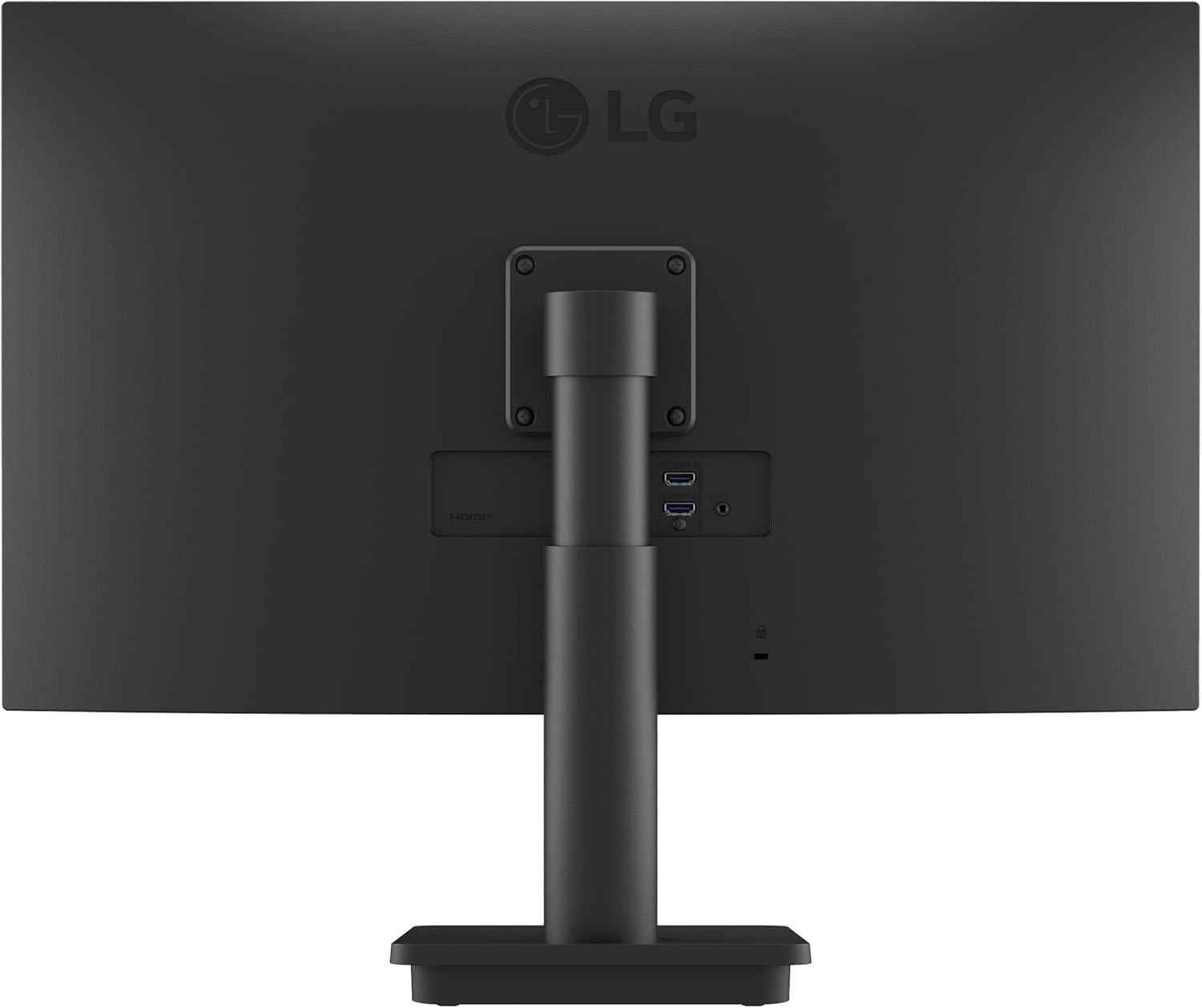 imageLG 27MP400B 27 Inch Monitor Full HD 1920 x 1080 IPS Display with 3Side Virtually Borderless Design AMD FreeSync and OnScreen Control  BlackTiltHeight Stand  100Hz refresh rate