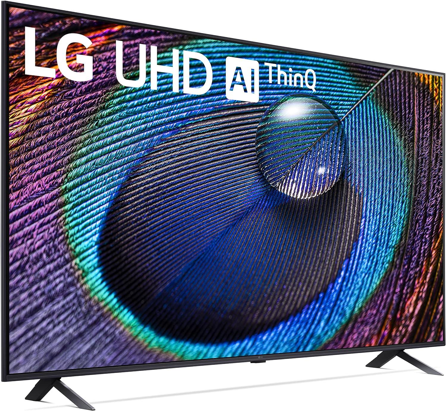 imageLG 55Inch Class UR9000 Series Alexa Builtin 4K Smart TV 3840 x 2160Bluetooth WiFi USB Ethernet HDMI 60Hz Refresh Rate AIPowered 4K50 inch