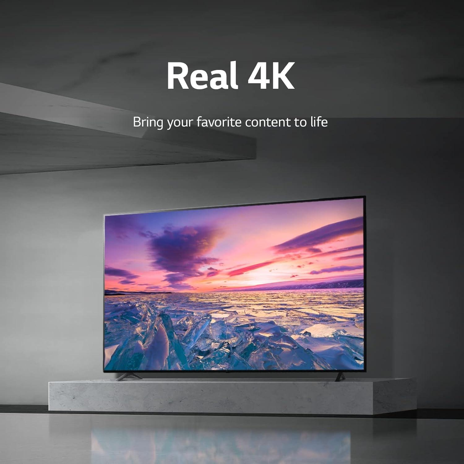 imageLG 55Inch Class UR9000 Series Alexa Builtin 4K Smart TV 3840 x 2160Bluetooth WiFi USB Ethernet HDMI 60Hz Refresh Rate AIPowered 4K65 inch