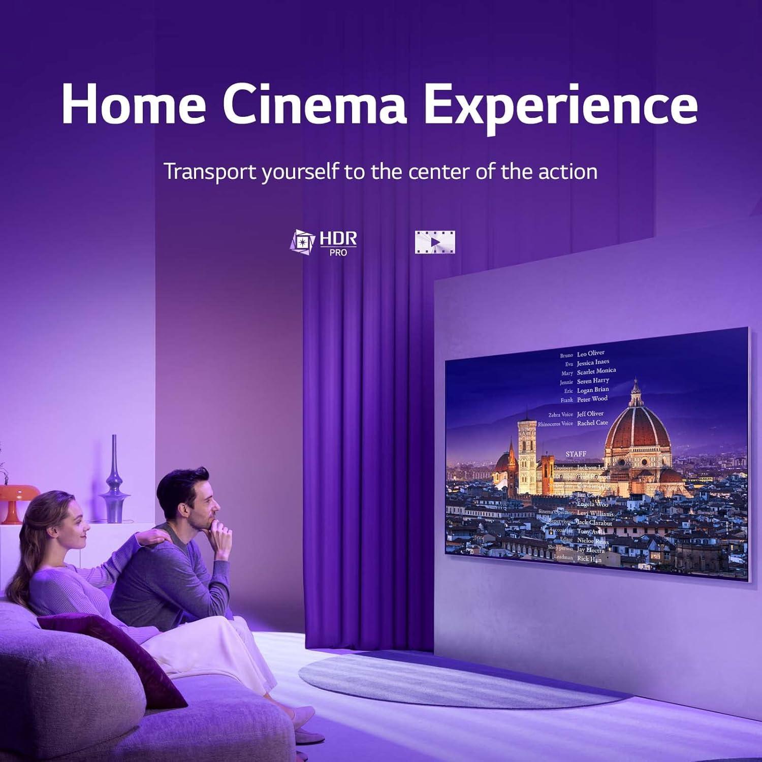 imageLG 75 inch Class TV URA Series QNED80 4K UHD TV50 inch