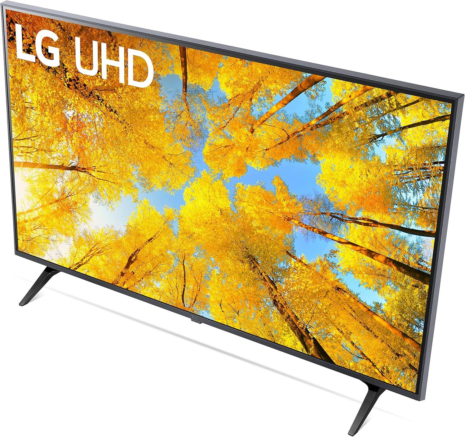 imageLG 75Inch Class UQ7590 Series 4K Smart TV AIPowered 4K Cloud Gaming 75UQ7590PUB 2022Grey43 inch