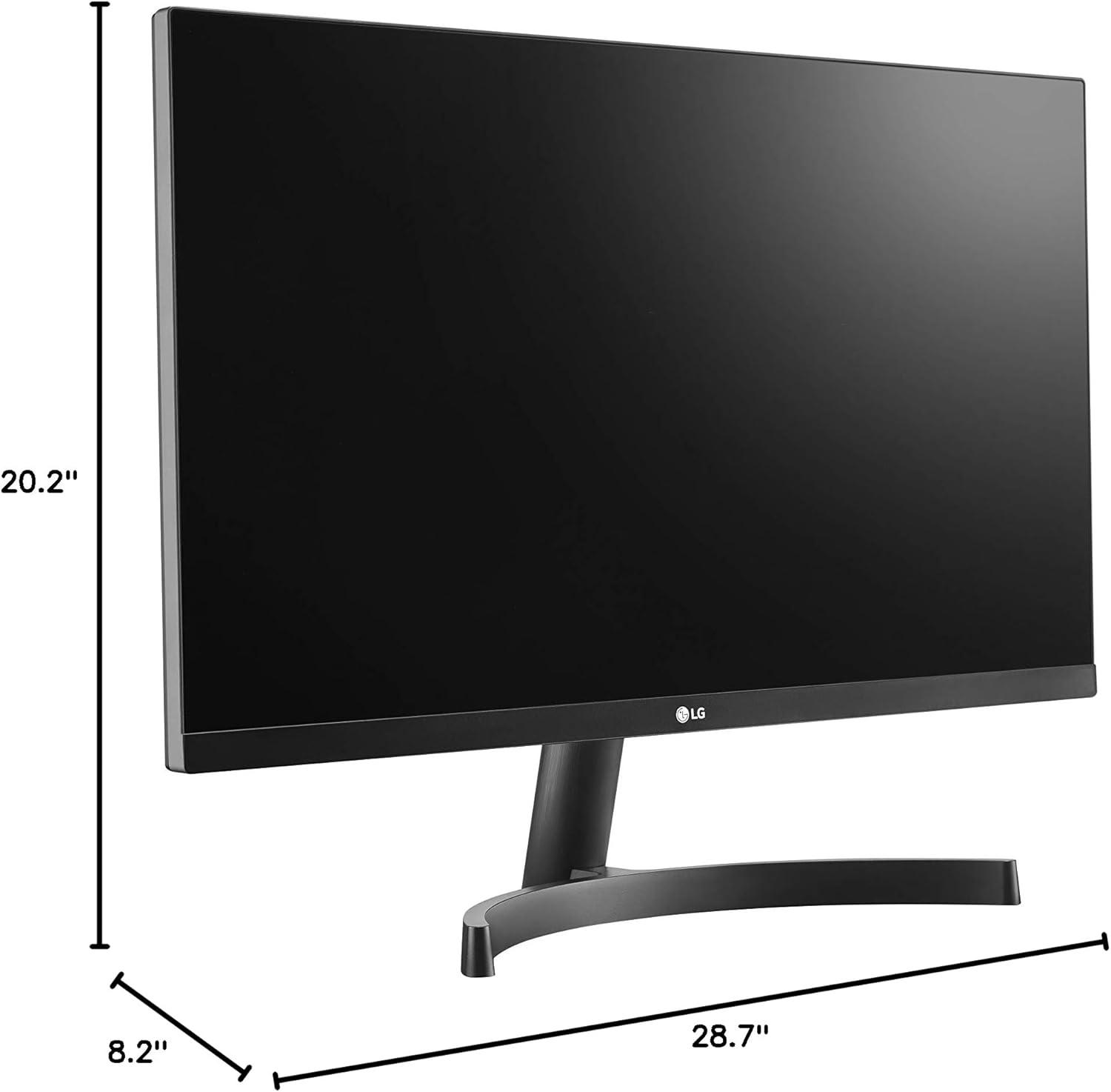 imageLG FHD 32Inch Computer Monitor 32ML600MB IPS with HDR 10 Compatibility Black