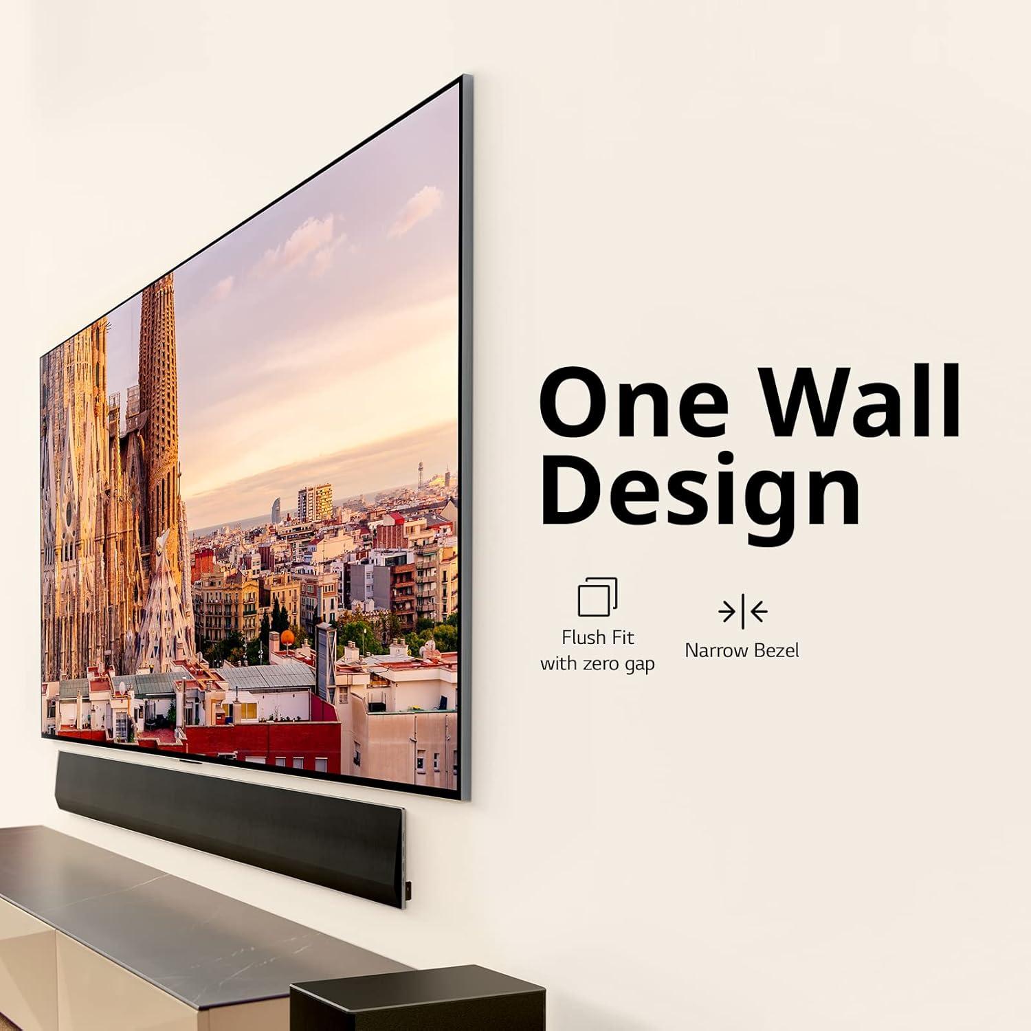 imageLG G3 Series 65Inch Class OLED evo 4K Processor Smart Flat Screen TV for Gaming with Magic Remote AIPowered Gallery Edition OLED65G3PUA 2023 with Alexa Builtin65 inch