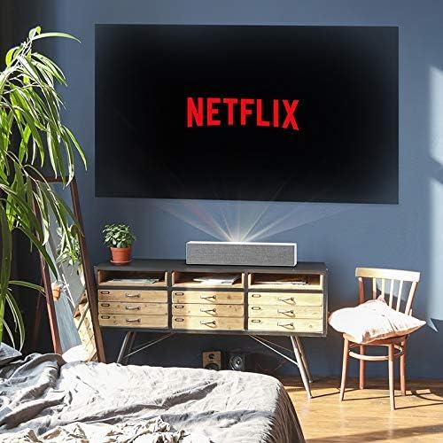 imageLG HU915QE Ultra Short Throw 4K UHD 3840 x 2160 3Ch Laser Smart Home Theater CineBeam Projector with Up to 3700 ANSI Lumens and webOS 60 Video Netflix and Apple TVHU85LAAUS