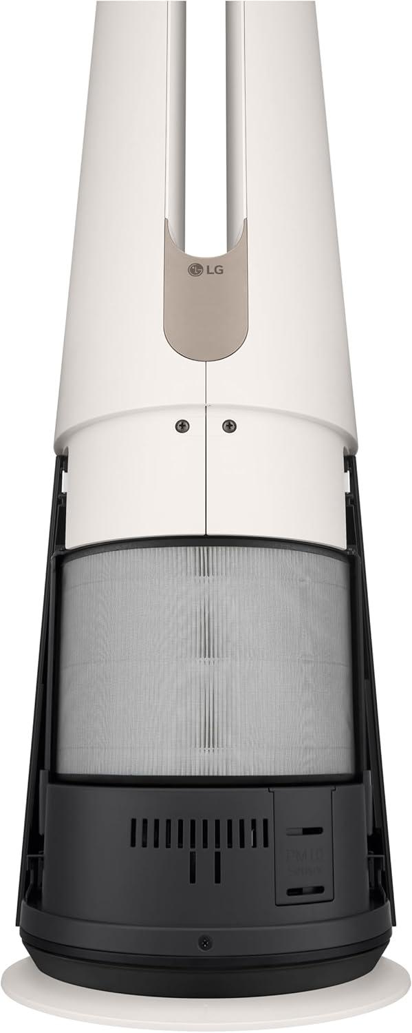 imageLG PuriCare AeroTower Air Purifier Fan for Home Large and Small Room Bedroom with True HEPA Filter Multiple Airflow Options WiFi Air Quality Monitor Low Noise NanoFiberAeroTower NanoFiber