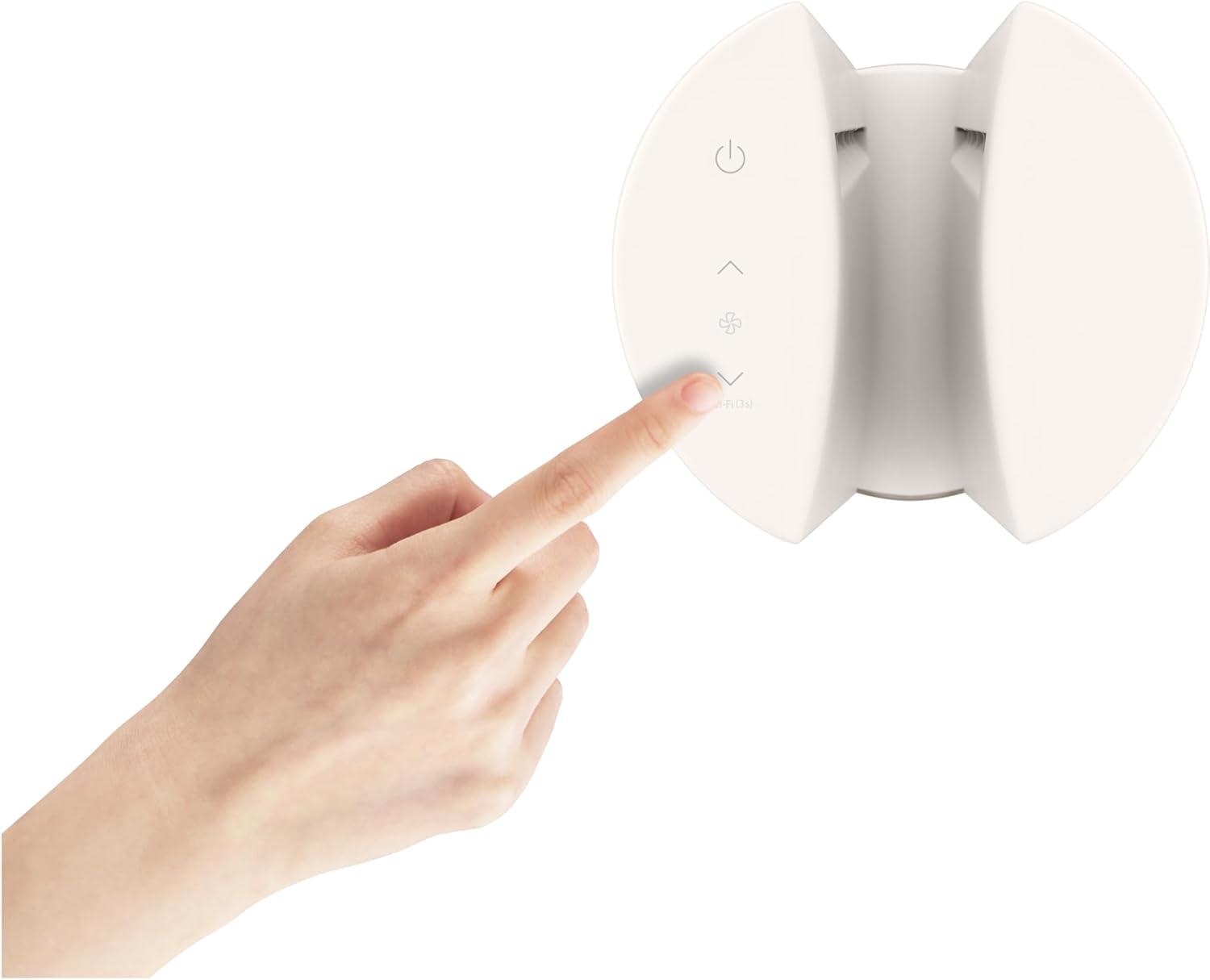 imageLG PuriCare AeroTower Air Purifier Fan for Home Large and Small Room Bedroom with True HEPA Filter Multiple Airflow Options WiFi Air Quality Monitor Low Noise NanoFiberAeroTower NanoFiber