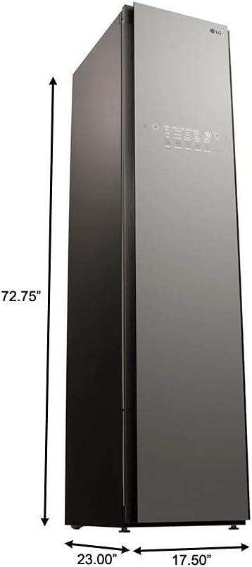 imageLG Styler Steam Closet Clothes Steamer for Garments and Household Item Care WiFi enabled White S3WFBNMirror