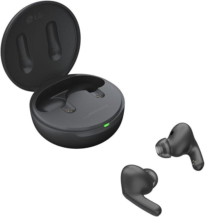 imageLG TONEFP5 TONE Free True Wireless Bluetooth Earbuds FP5  Active Noise Cancelling  Black small