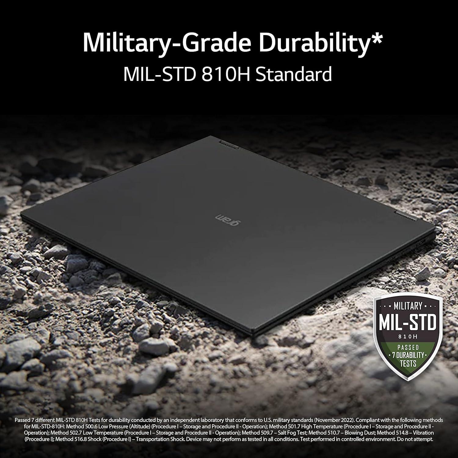 imageLG gram 17 Lightweight Laptop Intel 13th Gen Core i7 Evo Platform Windows 11 Home NVIDIA RTX3050 4GB GPU 32GB RAM 2TB SSD BlackIntel 13th Gen Core i7