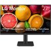 imageLG 27MP400B 27 Inch Monitor Full HD 1920 x 1080 IPS Display with 3Side Virtually Borderless Design AMD FreeSync and OnScreen Control  BlackTiltHeight Stand  100Hz refresh rate