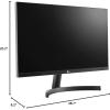 imageLG FHD 32Inch Computer Monitor 32ML600MB IPS with HDR 10 Compatibility Black