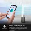 imageLG PuriCare AeroTower Air Purifier Fan for Home Large and Small Room Bedroom with True HEPA Filter Multiple Airflow Options WiFi Air Quality Monitor Low Noise NanoFiberAeroTower NanoFiber