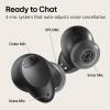 imageLG TONE Free True Wireless Bluetooth Sports Earbuds TF8  with Uvnano Charging Case IP67 Dust and Water Resistance Black SmallBlack T80
