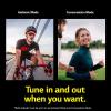 imageLG TONE Free True Wireless Bluetooth Sports Earbuds TF8  with Uvnano Charging Case IP67 Dust and Water Resistance Black SmallBlack TF8
