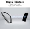 imageLG TONE Wireless Stereo Headset with Retractable Earbuds NP3 Black Small
