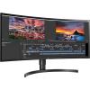 imageLG UltraWide QHD 34Inch Curved Computer Monitor 34WQ73AB IPS with HDR 10 Compatibility BuiltInKVM and USB TypeC BlackPower Delivery  60W
