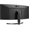 imageLG UltraWide QHD 34Inch Curved Computer Monitor 34WQ73AB IPS with HDR 10 Compatibility BuiltInKVM and USB TypeC BlackPower Delivery  60W