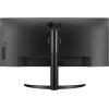 imageLG UltraWide QHD 34Inch Curved Computer Monitor 34WQ73AB IPS with HDR 10 Compatibility BuiltInKVM and USB TypeC BlackPower Delivery  90W
