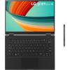 imageLG gram 14 2in1 Lightweight Laptop Intel 13th Gen Core i7 Evo Platform Windows 11 Home 32GB RAM 1TB SSD BlackBlack