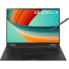 imageLG gram 14 2in1 Lightweight Laptop Intel 13th Gen Core i7 Evo Platform Windows 11 Home 32GB RAM 1TB SSD BlackBlack
