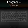 imageLG gram 16 2in1 Lightweight Laptop Intel 13th Gen Core i7 Evo Platform Windows 11 Home 16GB RAM 512GB SSD BlackGray