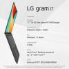 imageLG gram 17 Lightweight Laptop Intel 13th Gen Core i7 Evo Platform Windows 11 Home NVIDIA RTX3050 4GB GPU 32GB RAM 2TB SSD BlackIntel 13th Gen Core i7