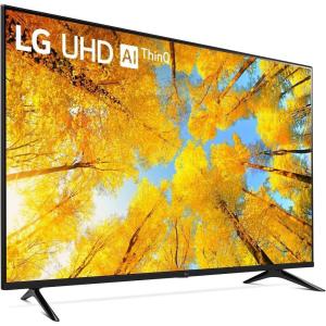 imageLG 55Inch Class UQ7570 Series 4K Smart TV AIPowered 4K Cloud Gaming 55UQ7570PUJ 2022 Black50 inch