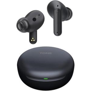 imageLG TONEFP5 TONE Free True Wireless Bluetooth Earbuds FP5  Active Noise Cancelling  Black small