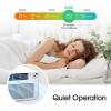 imageLG 10000 BTU Smart WiFi Enabled UltraQuite Quick and Easy Installation Window Air Conditioner with Remote ThinQ Technology Washable Filter EcoFriendly R32 Refrigerant WhiteWhite