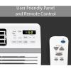 imageLG 10000 BTU Smart WiFi Enabled UltraQuite Quick and Easy Installation Window Air Conditioner with Remote ThinQ Technology Washable Filter EcoFriendly R32 Refrigerant WhiteWhite