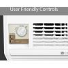imageLG 10000 BTU Smart WiFi Enabled UltraQuite Quick and Easy Installation Window Air Conditioner with Remote ThinQ Technology Washable Filter EcoFriendly R32 Refrigerant WhiteWhite