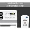 imageLG 10000 BTU Smart WiFi Enabled UltraQuite Quick and Easy Installation Window Air Conditioner with Remote ThinQ Technology Washable Filter EcoFriendly R32 Refrigerant WhiteWhite