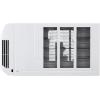imageLG 14000 BTU DUAL Inverter Smart Window Air Conditioner 115V Cools 700 Sq Ft for Bedroom Living Room Apartment Quiet Operation ENERGY STAR works with LG ThinQ Amazon Alexa and Hey GoogleBright White
