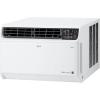 imageLG 14000 BTU DUAL Inverter Smart Window Air Conditioner 115V Cools 700 Sq Ft for Bedroom Living Room Apartment Quiet Operation ENERGY STAR works with LG ThinQ Amazon Alexa and Hey GoogleBright White