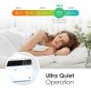 imageLG 14000 BTU DUAL Inverter Smart Window Air Conditioner 115V Cools 700 Sq Ft for Bedroom Living Room Apartment Quiet Operation ENERGY STAR works with LG ThinQ Amazon Alexa and Hey GoogleBright White