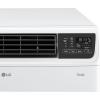 imageLG 14000 BTU DUAL Inverter Smart Window Air Conditioner 115V Cools 700 Sq Ft for Bedroom Living Room Apartment Quiet Operation ENERGY STAR works with LG ThinQ Amazon Alexa and Hey GoogleBright White