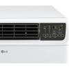 imageLG 14000 BTU DUAL Inverter Smart Window Air Conditioner 115V Cools 700 Sq Ft for Bedroom Living Room Apartment Quiet Operation ENERGY STAR works with LG ThinQ Amazon Alexa and Hey GoogleBright White