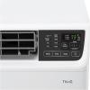 imageLG 14000 BTU DUAL Inverter Smart Window Air Conditioner 115V Cools 700 Sq Ft for Bedroom Living Room Apartment Quiet Operation ENERGY STAR works with LG ThinQ Amazon Alexa and Hey GoogleBright White