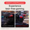imageLG 27quot UltraGear 4K UHD 3840x2160 Gaming Monitor 144Hz 1ms VESA DisplayHDR 400 GSYNC and AMD FreeSync Premium HDMI 21 DisplayPort 4Pole HP Out DTS HPX TiltHeightPivot Stand Black32 Inch