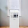 imageLG 8000 BTU Smart Portable Air Conditioner 115V Cools 350 SqFt 14 x 25 Room Size Portable Air Conditioner for Home with Voice Control Works ThinQ Amazon Alexa and Hey GoogleBright White