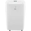 imageLG 8000 BTU Smart Portable Air Conditioner 115V Cools 350 SqFt 14 x 25 Room Size Portable Air Conditioner for Home with Voice Control Works ThinQ Amazon Alexa and Hey GoogleWhite