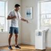 imageLG 8000 BTU Smart Portable Air Conditioner 115V Cools 350 SqFt 14 x 25 Room Size Portable Air Conditioner for Home with Voice Control Works ThinQ Amazon Alexa and Hey GoogleBright White