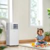 imageLG 8000 BTU Smart Portable Air Conditioner 115V Cools 350 SqFt 14 x 25 Room Size Portable Air Conditioner for Home with Voice Control Works ThinQ Amazon Alexa and Hey GoogleBright White