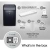 imageLG LP0624WFR Portable Air Conditioner wRemote Cools 250 SqFt Quiet Operation 115V 6000 BTU 9700 ASHRAE WhiteBlack