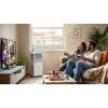 imageLG LP0624WFR Portable Air Conditioner wRemote Cools 250 SqFt Quiet Operation 115V 6000 BTU 9700 ASHRAE WhiteWhite
