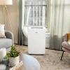 imageLG LP0624WFR Portable Air Conditioner wRemote Cools 250 SqFt Quiet Operation 115V 6000 BTU 9700 ASHRAE WhiteWhite