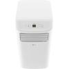 imageLG LP0624WFR Portable Air Conditioner wRemote Cools 250 SqFt Quiet Operation 115V 6000 BTU 9700 ASHRAE WhiteWhite