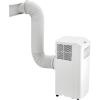 imageLG LP0624WFR Portable Air Conditioner wRemote Cools 250 SqFt Quiet Operation 115V 6000 BTU 9700 ASHRAE WhiteWhite